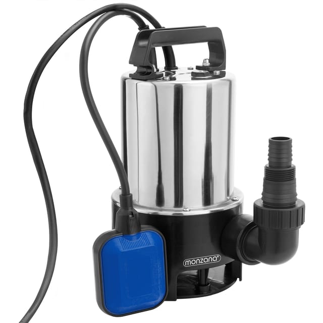Wasserpumpe 11.500l/h 650 w Multiadapter Entwässerung Tauchpumpe Gartenpumpe Klarwasserpumpe Schmutzwasserpumpe - Monzana