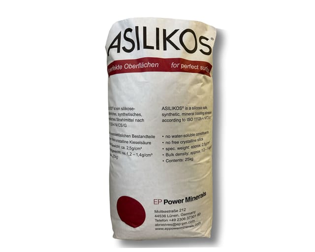 STEAG Asilikos Strahlmittel NEW 0,2-1,0mm 25 Kg