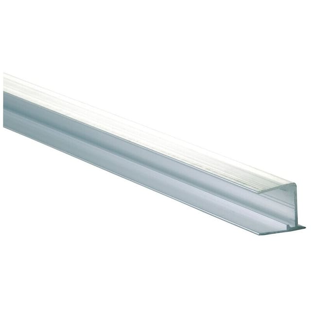 Abdeckprofil für Alveolarplatten aus Polycarbonat, Dicke 32 mm, Alu, L: 1,25 m