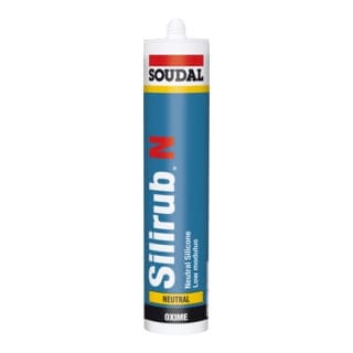 Bausilikon Silirub n 12,5E 300mL transparent 120718 - Soudal