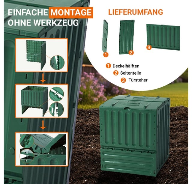 GARANTIA ECO-KING Komposter 600 L
