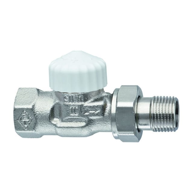 Imi Heimeier Thermostat-Ventilunterteil V-exact ii, Durchgang, dn 20, vernickelt