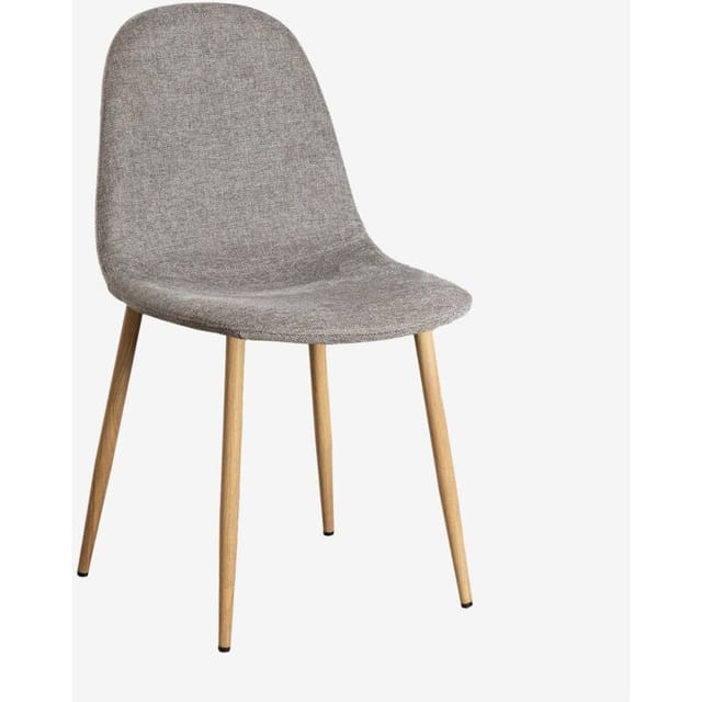SKLUM Gepolsterter Esszimmerstuhl Glamm Natürliches Holz