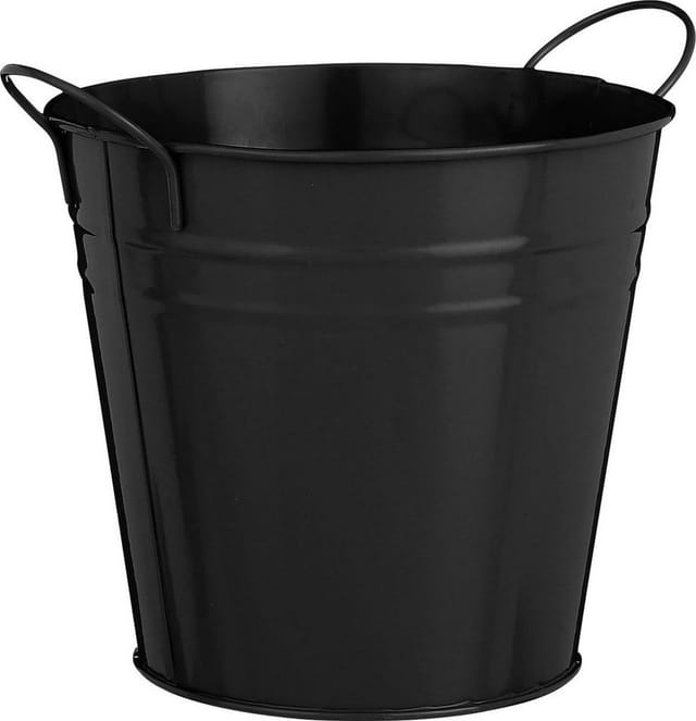Topf Joey Eisen ø 16 x 15 cm schwarz Topf - Mica Decorations