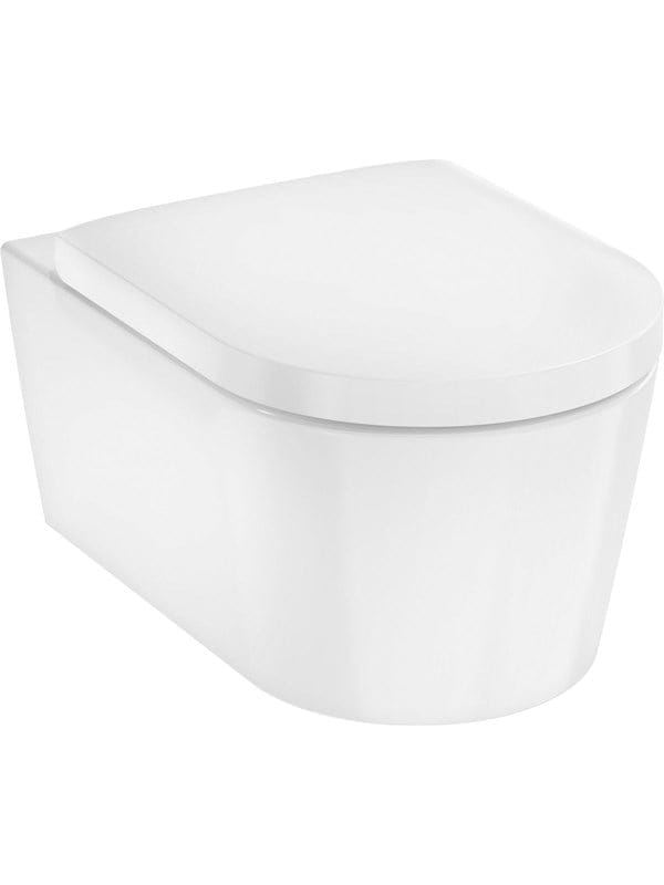 EluPura s - Wand-WC mit SoftClose-Sitz, AquaFall, SmartClean, weiß 61119450 - Hansgrohe