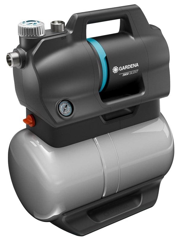 Gardena 09066-20 Hauswasserwerk 3900 Silent 21l Wasserspeicher integr. Filter