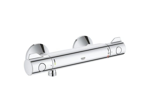 Grohtherm 800 Thermostat-Brausebatterie, mit Tempesta Brausestangenset 900mm, 2 Strahlarten Rain/Jet, Chrom - Grohe