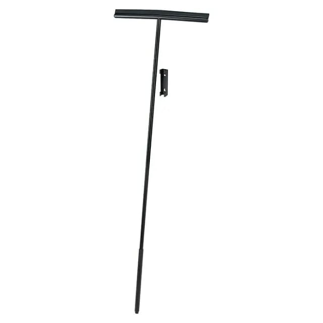 Wenko - Edelstahl Boden-und Fensterwischer Rosole Schwarz - Schwarz