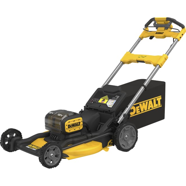 Akku-Rasenmäher mit Eigenantrieb – 18 v – Dewalt 2 Batterien – 8 Ah – DCMWSP156W2-QW