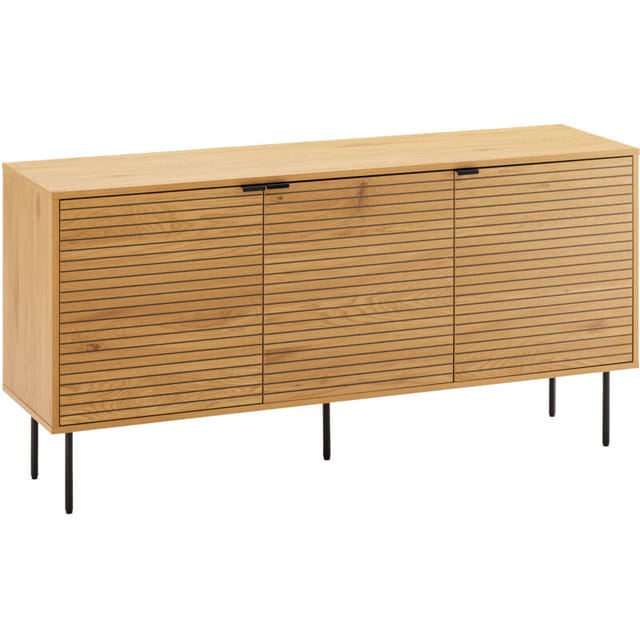Anrichte aus Holz mit 3 Türen 150cm stinna