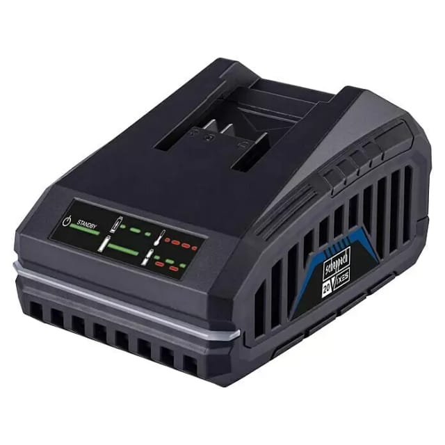Scheppach - Schnellladegerät SBC4.5A passend für alle 20V-IXES Akkus