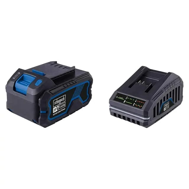 Scheppach - System Starter-Kit SBSK4.0 - 20V-IXES / 4,0Ah Akku + Ladegerät