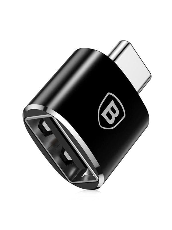 USB-auf-USB-C-OTG-Adapter - Schwarz