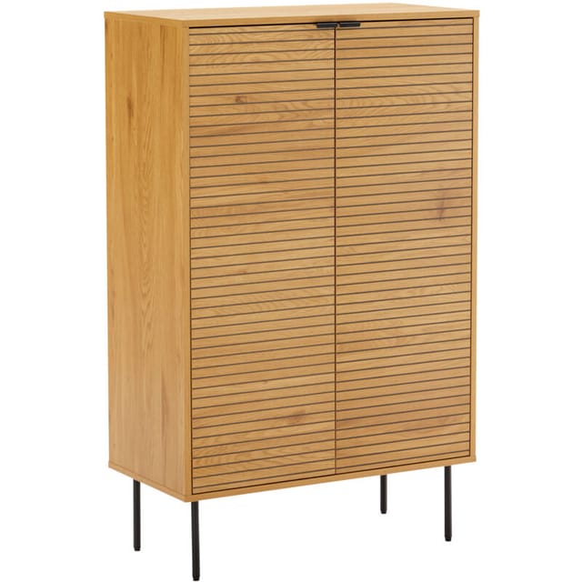 Geschirrschrank aus Holz, 2 Türen 80cm stinna