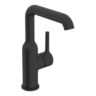Hansa - Vantis - Waschtischarmatur, schwarz matt 5455220733