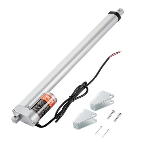 1500n Linear Actuator Dc 12v Linearantrieb Ip54 Elektrischer Linearmotor 400mm Hublänge Geräuschpegel ≤60db Elektrische Türöffner 5mm/s Fahrgeschwindigkeit Lineartechnik Verstellantrieb