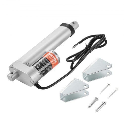 1500n Linear Actuator Dc 12v Linearantrieb Ip54 Elektrischer Linearmotor 100mm Hublänge Geräuschpegel ≤ 60db Elektrische Türöffner 5 Mm/s Fahrgeschwindigkeit Lineartechnik Verstellantrieb