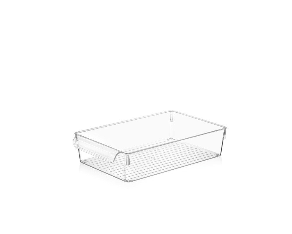 MICHELINO Praktischer Kühlschrank-Organizer: Hygienisch, robust und platzsparend Breite 20cm, Höhe 7cm Bild 2