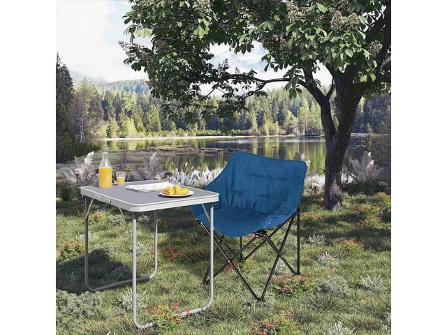 WOLTU 1x Faltbar Campingstuhl, kompakter Angelstuhl bis 120kg, Tragbare Strandstuhl Picknickstuhl mit Tragetasche, aus Wildlederimitat Oxford-Gewebe,