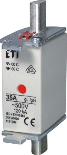 Weitere - NH-Sicherungseinsatz 35 a, Gr.00, mit spannungsfreien Laschen Sonstige Elektronik & Messtechnik