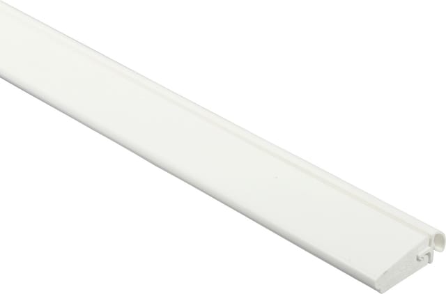 Tür- und Fensterleiste 2,2m 21x9mm weiß mit Dichtung Türleiste Türdichtung - Primo