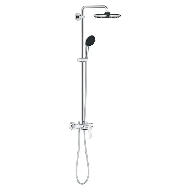 Vitalio Start - Duschset mit Armatur, Durchmesser 25 cm, 2 Strahlarten, Chrom 26679001 - Grohe