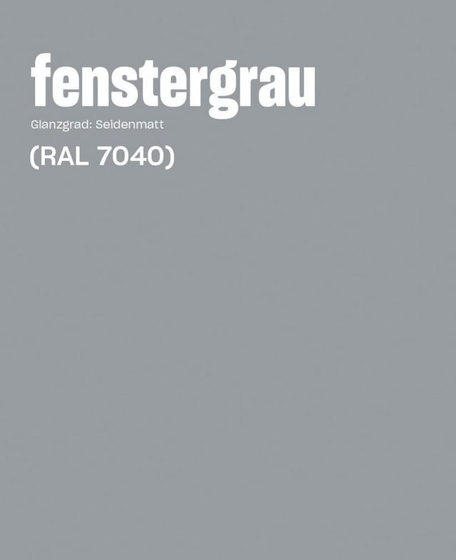 Deckfarbe fenstergrau (ral 7040), 5 Liter, Deckfarbe für innen und außen, Wetterschutzfarbe viele Untergründe, hochdeckend, wetterfest - Remmers