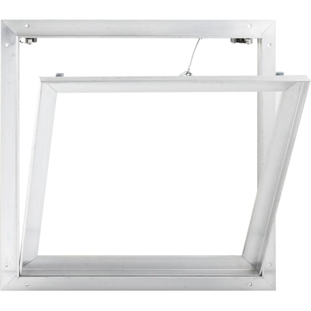 Revisionsklappe Alu-Star Rahmen-Set für 12,5 mm Einlage 300x300 mm Revision Wartungstür Wartungsklappe Wartung Reinigungsklappe Wartungsöffnung