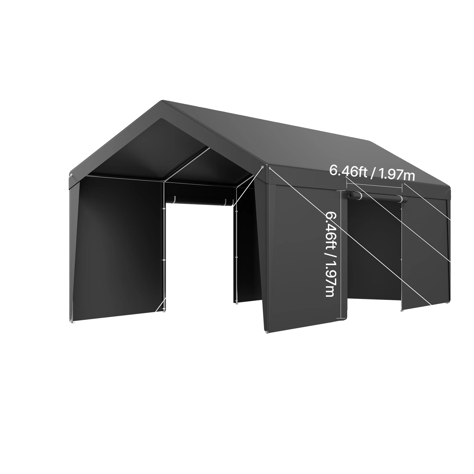 Wäscheschrank, Faltbarer Wäschesack, Platzsparendes Design, Weiß