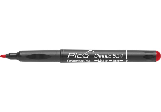 Pica Marker - Pica Permanent Pen 'm' 1,0mm Rot