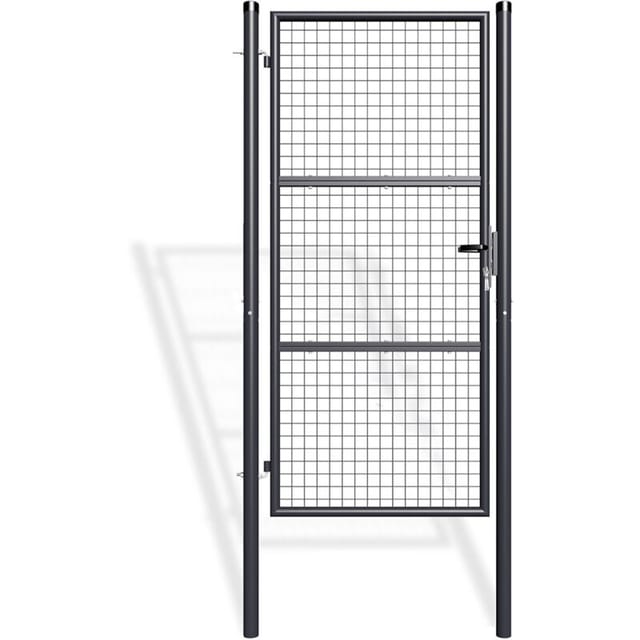 Casanoov - Zauntor Metall 1m olga 100 x 200 cm Anthrazitgrau