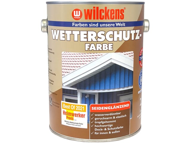 Wilckens Wetterschutzfarbe RAL7001 Silbergrau 2,5l 11170100080