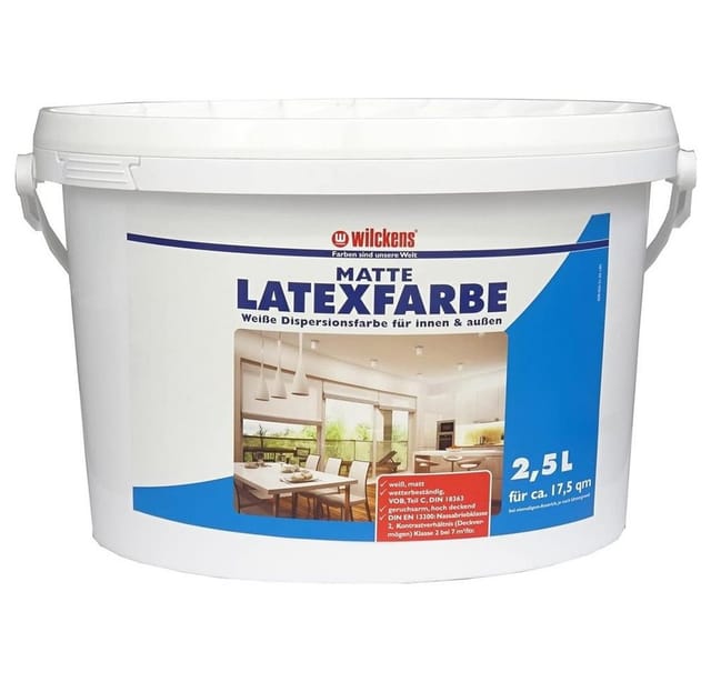Wilckens Latexfarbe matt Weiß 2,5l 13490100080