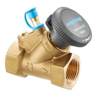 Oventrop - HydroCom Strangabsperrventil 1062724 dn 15, Rp 1/2, pn 16, beiderseits Innengewinde, Messing