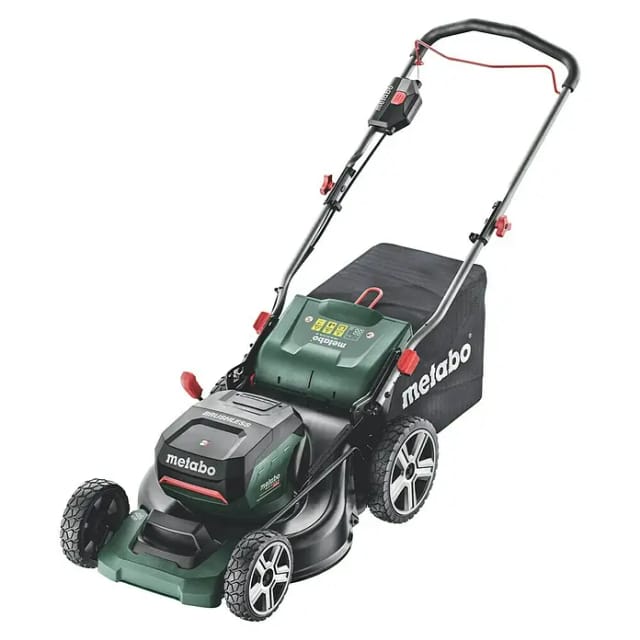 Rm 36-18 ltx bl 46 Akku Rasenmäher 36 v ( 2x 18 v ) 46 cm Brushless ( 601606850 ) Solo - ohne Akku, ohne Ladegerät - Metabo