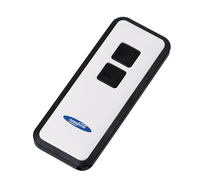 Novoferm - Garagentor Handsender Mini-novotron 522, 2 Kanal Sender, Schwarz/ Wei¤
