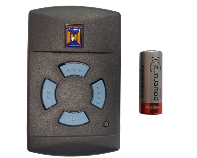 Hörmann - Handsender hsm 4, 868,3 MHz, 4 Tasten, Reichweite 30 m, mit Batterie