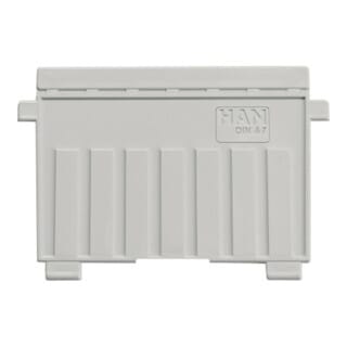 HAN - Stützplatte din A7 quer Polystyrol lichtgrau din A7 quer Polystyrol lichtgrau