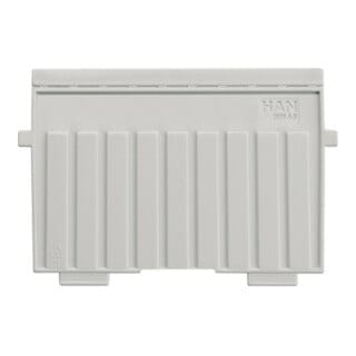 HAN - Stützplatte 16,4 x 11 cm (b x h) din A6 quer Polystyrol lichtgrau