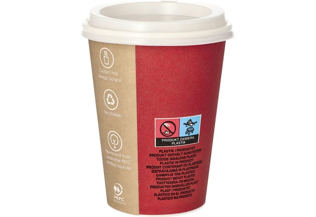 PAPSTAR Trinkbecher Coffee To Go 81065 0,3l Pappe 10 St./Pack.