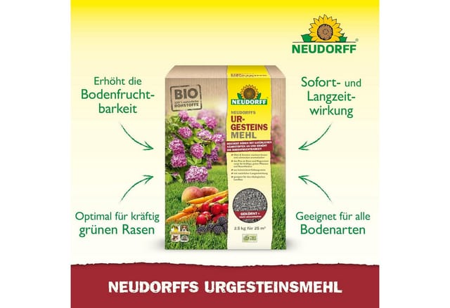 Neudorff - UrgesteinsMehl - 2,5 kg