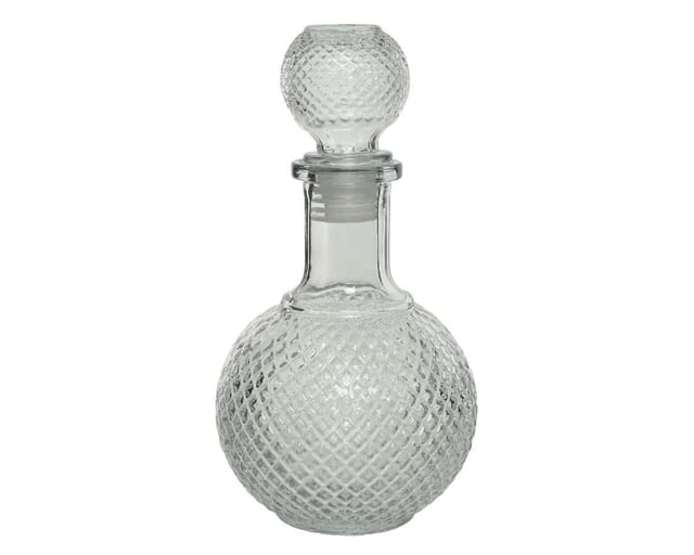 Glasflasche rund ø 10,5 x 20,5 cm Glasflasche - Kaemingk