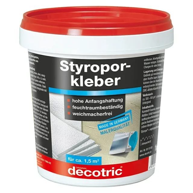 Styroporkleber 1 kg Styroporkleber - Decotric