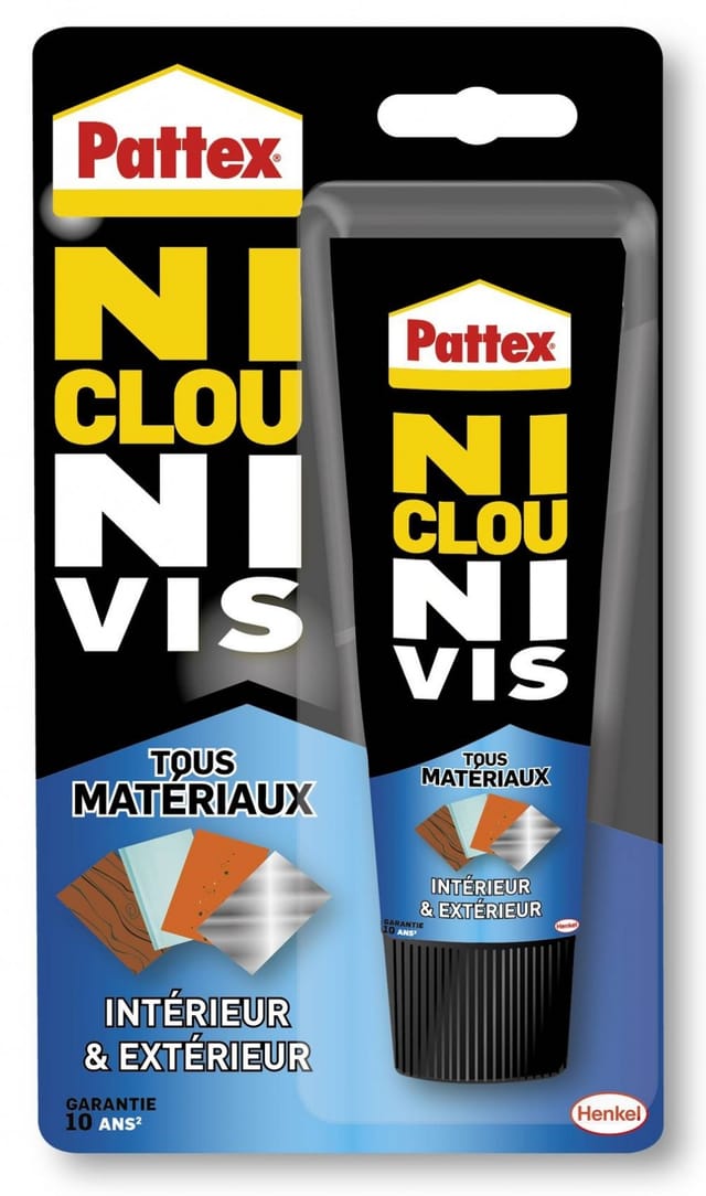 PATTEX Befestigungskleber Keine Nägel oder Schrauben, 142 gr weiß PATTEX