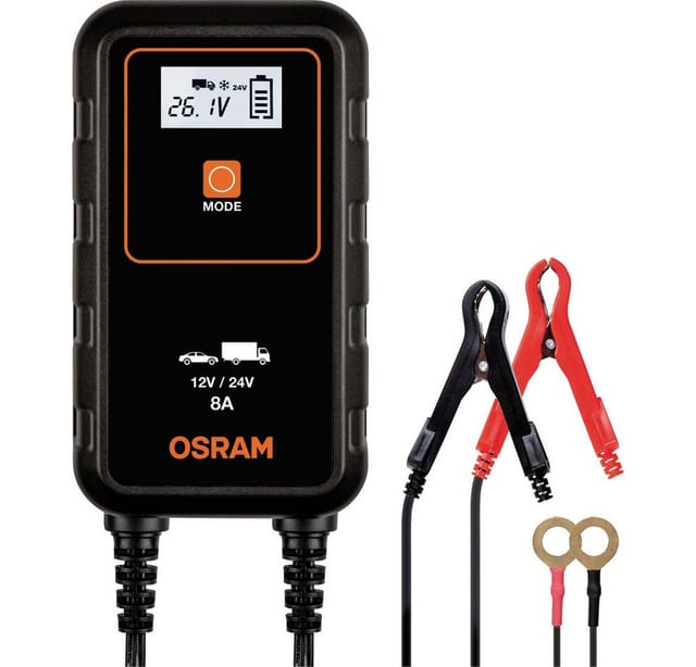 Osram - Ladegerät BATTERYcharge 908 12V/24V 8A