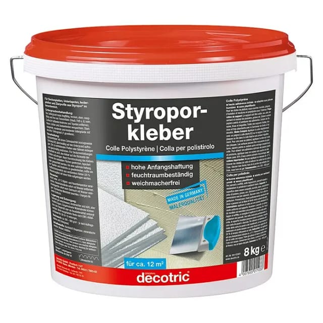 Styroporkleber 8 kg Styroporkleber - Decotric