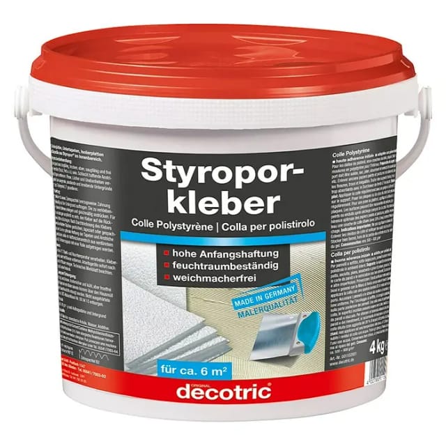 Styroporkleber 4 kg Styroporkleber - Decotric