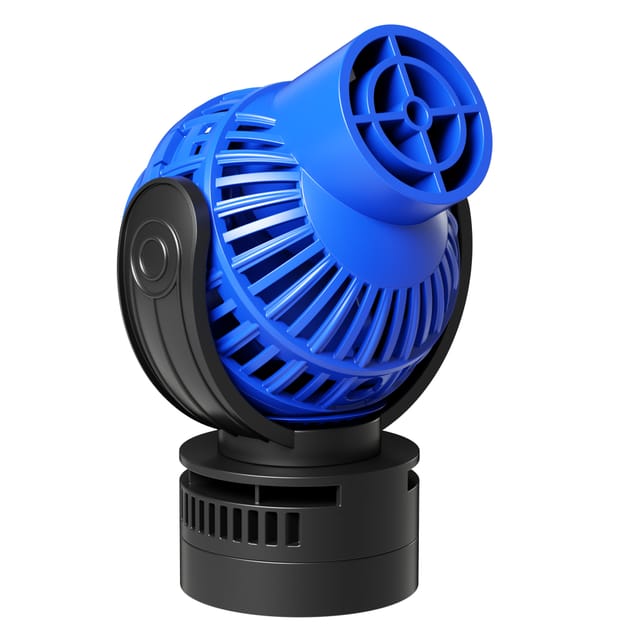 JVP-131 Strömungspumpe 6000 l/h 8 w Aquarium Pumpe mit 1 schwenkbaren Düse, Magnethalter zur einfachen Befestigung und Durchflussregler - Sunsun