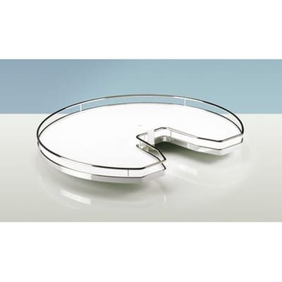 FP - Drehboden 3/4 Falttür 900 mm chrom