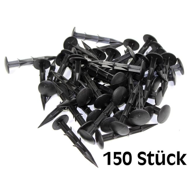Estexo - Heringe Erdanker Bodenanker 150 St. Erdnagel Unkrautvlies Bodenvlies Gartenvlies